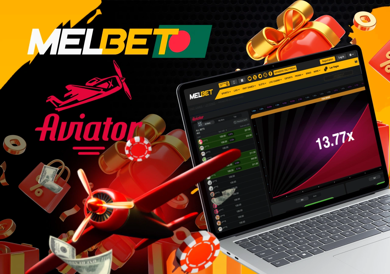 High-risk Aviator crash game available at MelBet Bangladesh with bonus rewards